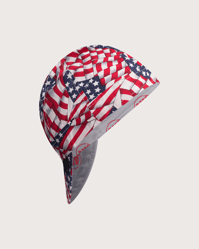 Retro USA Flag Welding Cap (CLOSEOUT) - Rasco FR