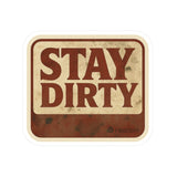 “Stay Dirty” Vinyl Sticker – Rasco Tough, Worksite Approved - Rasco FR
