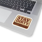 “Stay Dirty” Vinyl Sticker – Rasco Tough, Worksite Approved - Rasco FR
