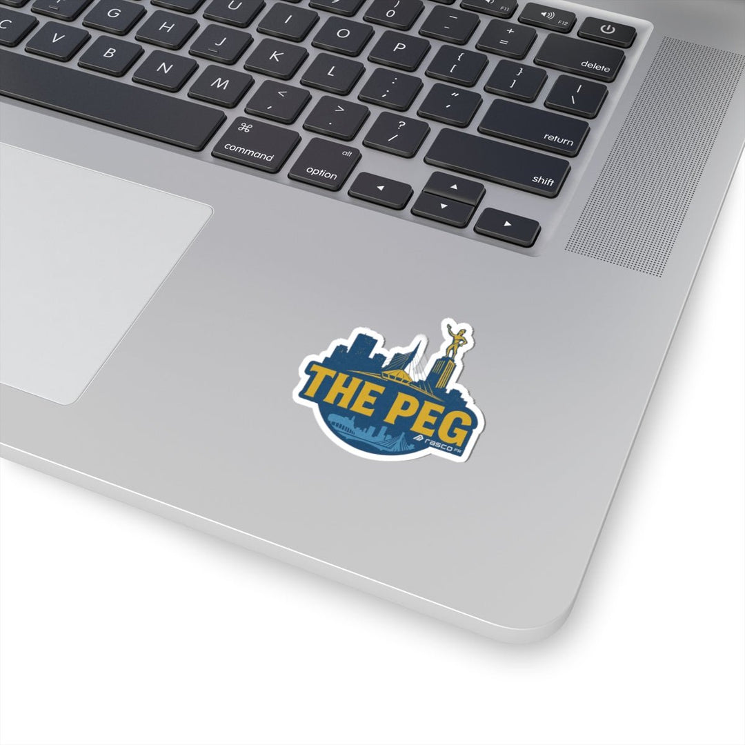 “The Peg” Vinyl Sticker – Tough as Winter, Loyal as Home - Rasco FR