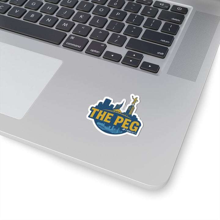 “The Peg” Vinyl Sticker – Tough as Winter, Loyal as Home - Rasco FR