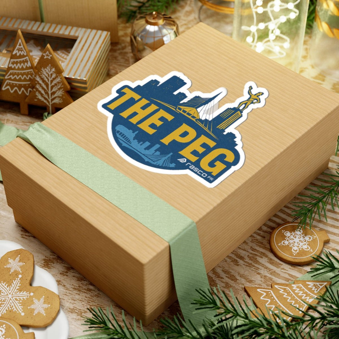 “The Peg” Vinyl Sticker – Tough as Winter, Loyal as Home - Rasco FR