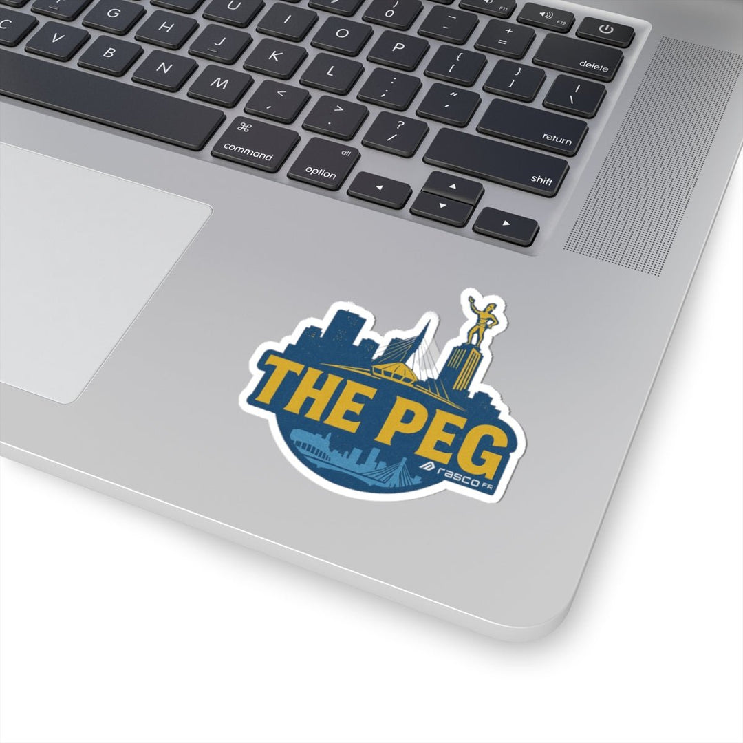 “The Peg” Vinyl Sticker – Tough as Winter, Loyal as Home - Rasco FR