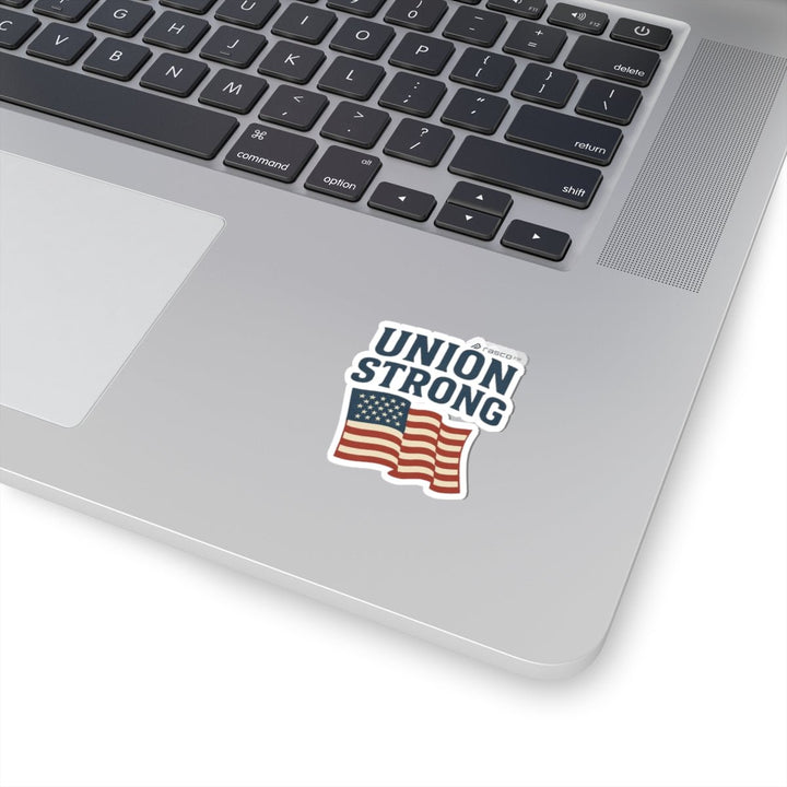 “Union Strong” Vinyl Sticker – Built Together, Built to Last - Rasco FR