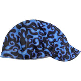 Welding Cap - Blue Flames (CLOSEOUT) - Rasco FR