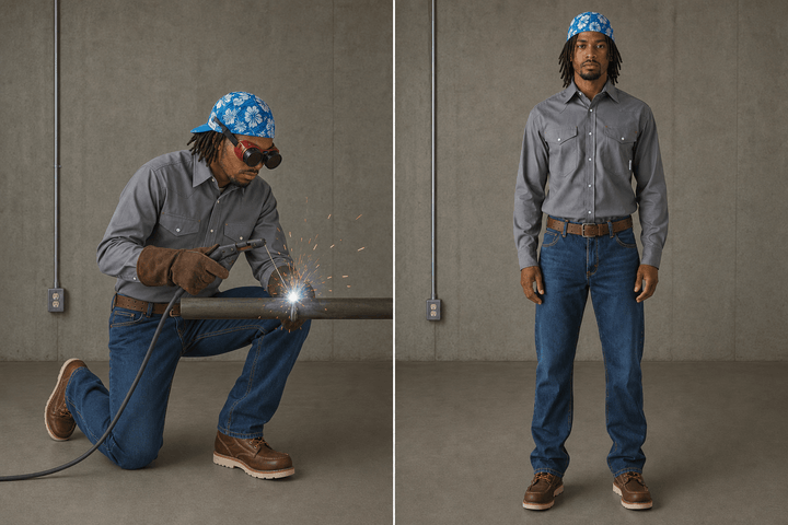Welding Cap - Blue Hawaiian - Rasco FR