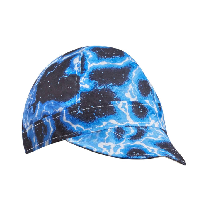 Welding Cap - Blue Lightning