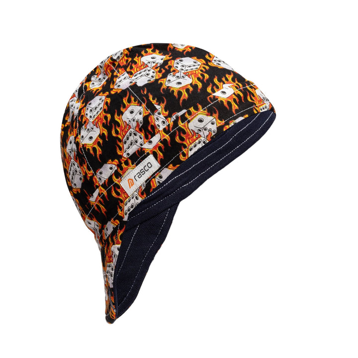 Welding Cap - Fire & Dice - Rasco FR