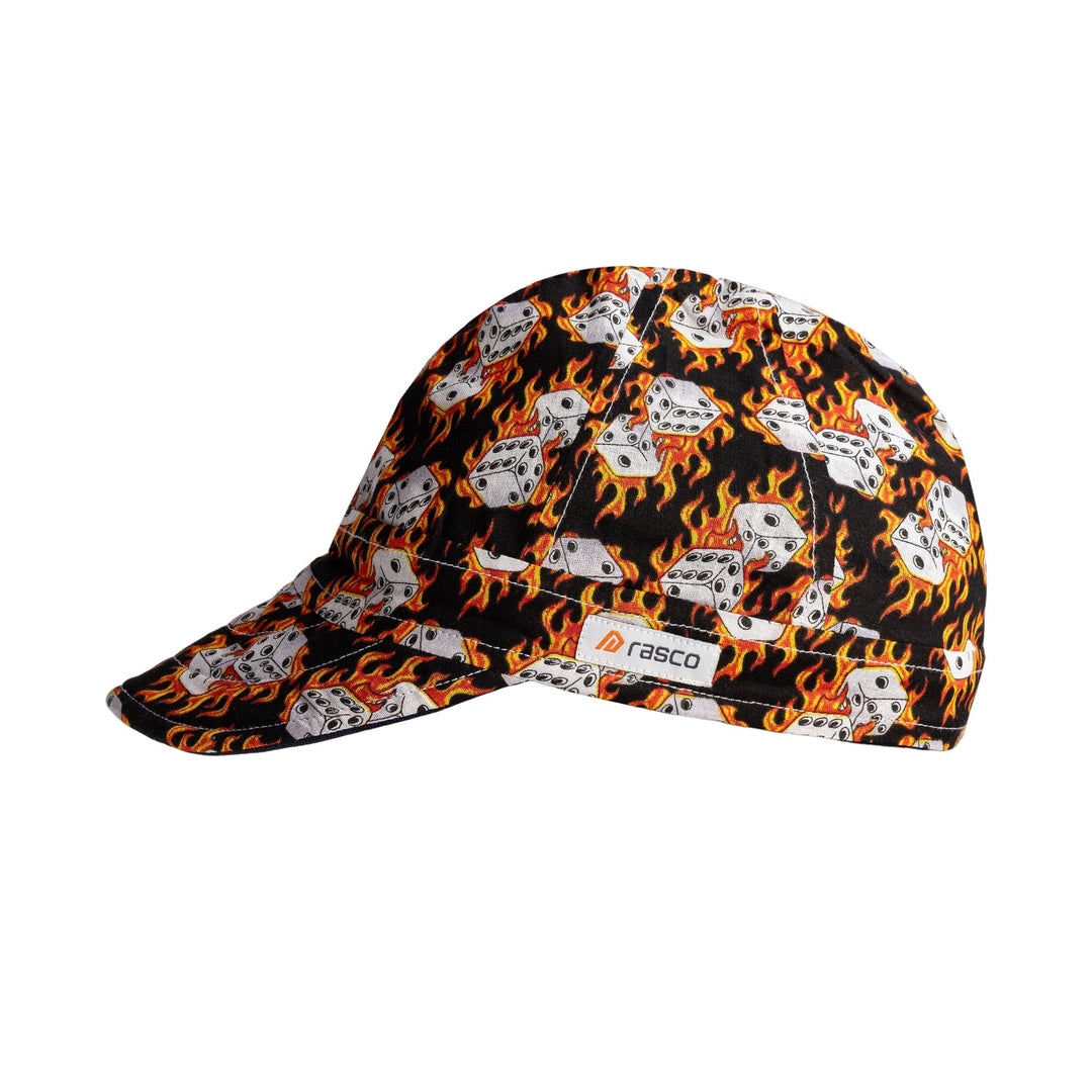 Welding Cap - Fire & Dice - Rasco FR