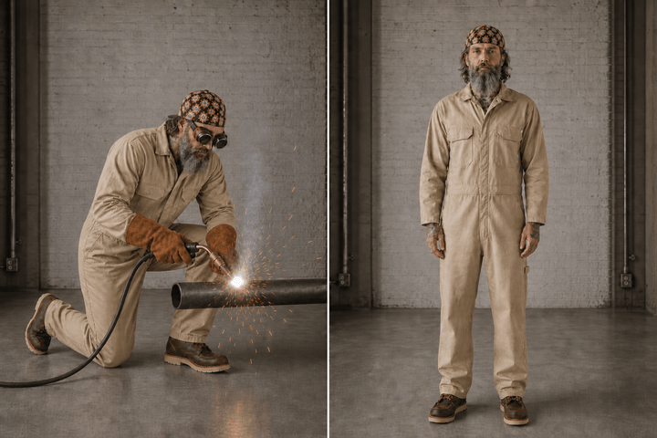 Welding Cap - Fire & Dice - Rasco FR