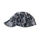 Welding Cap - Gray Flames (CLOSEOUT) - Rasco FR