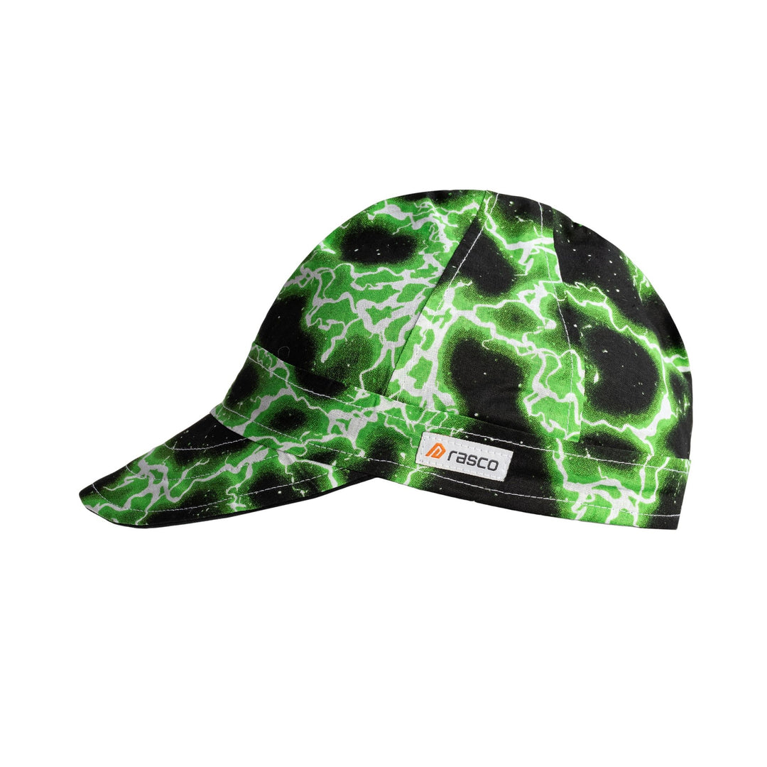 Welding Cap - Green Lightning - Rasco FR