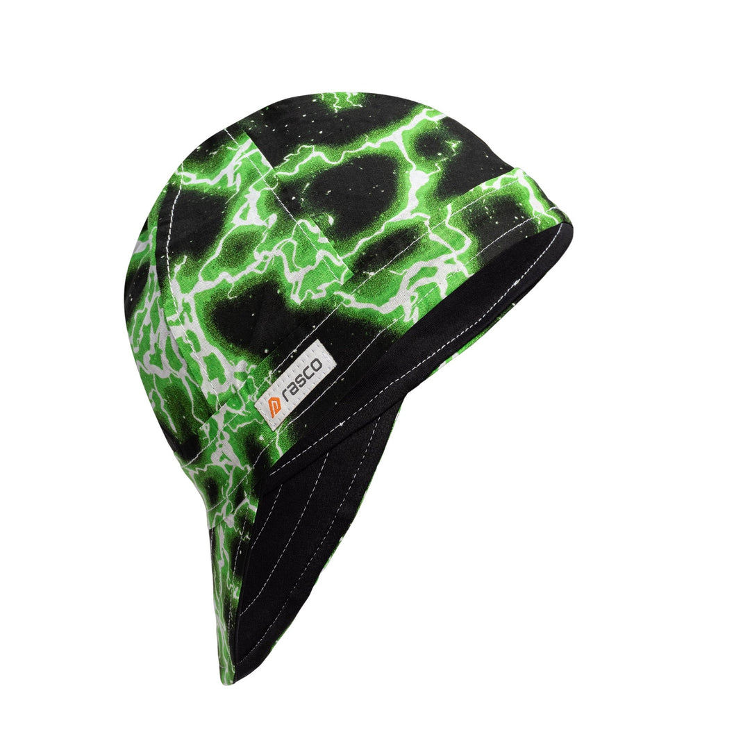 Welding Cap - Green Lightning - Rasco FR