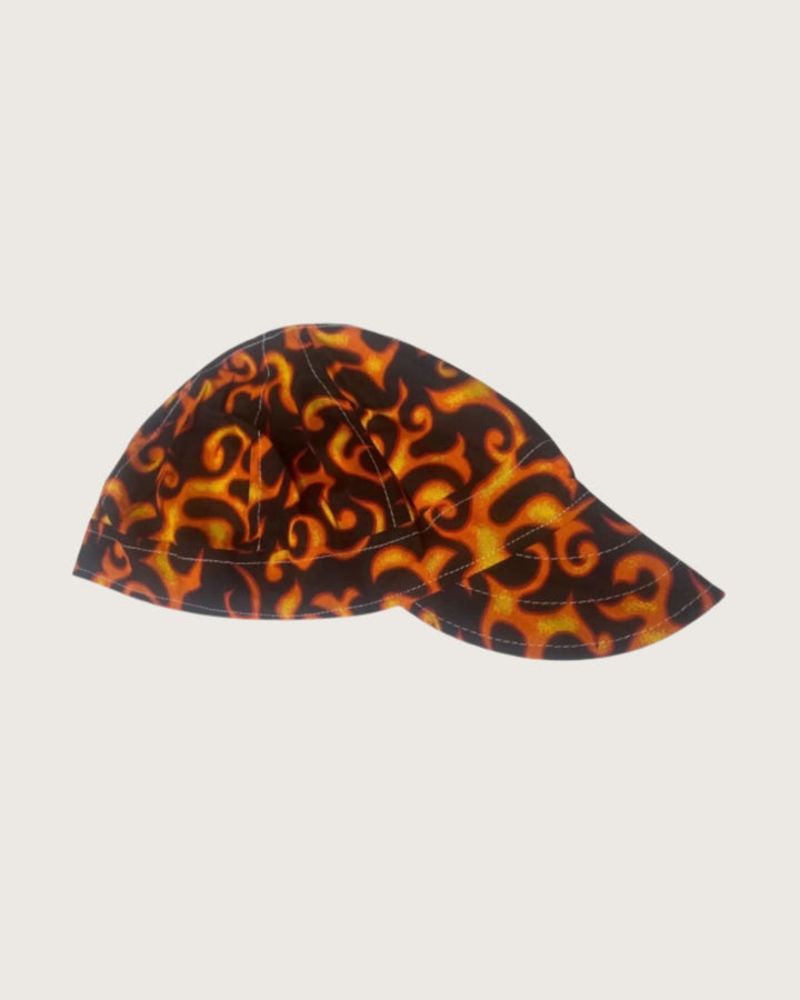 Welding Cap - Red Flames (CLOSEOUT) - Rasco FR