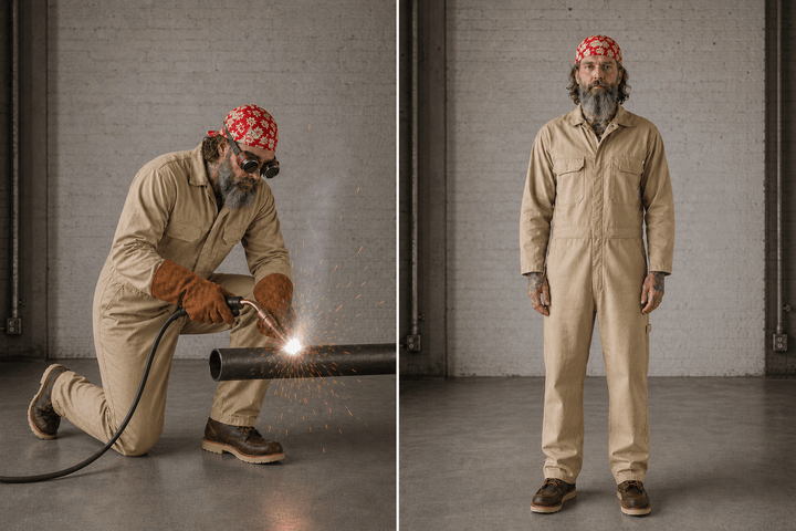 Welding Cap - Red Hawaiian - Rasco FR