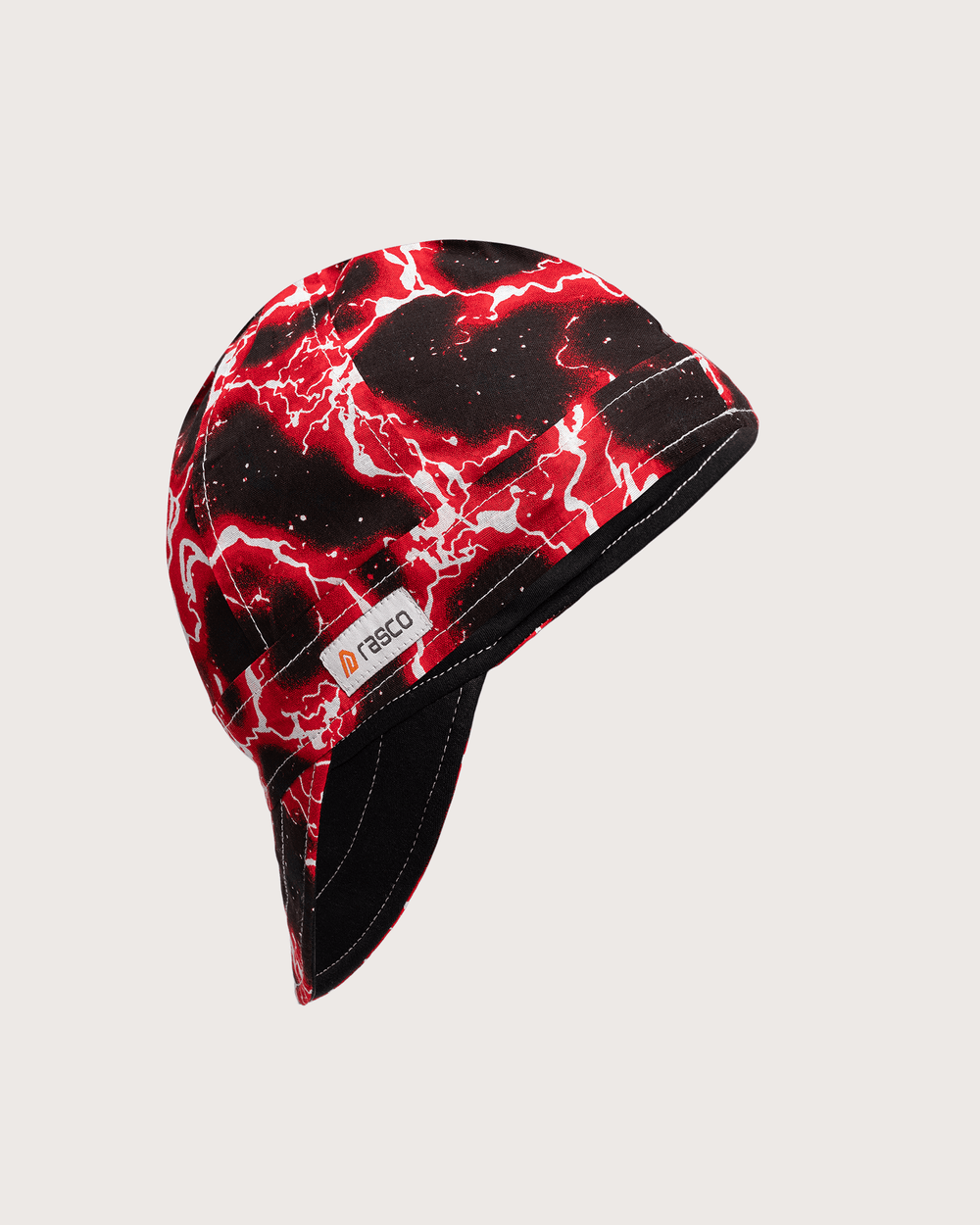 Welding Cap - Red Lightning - Rasco FR