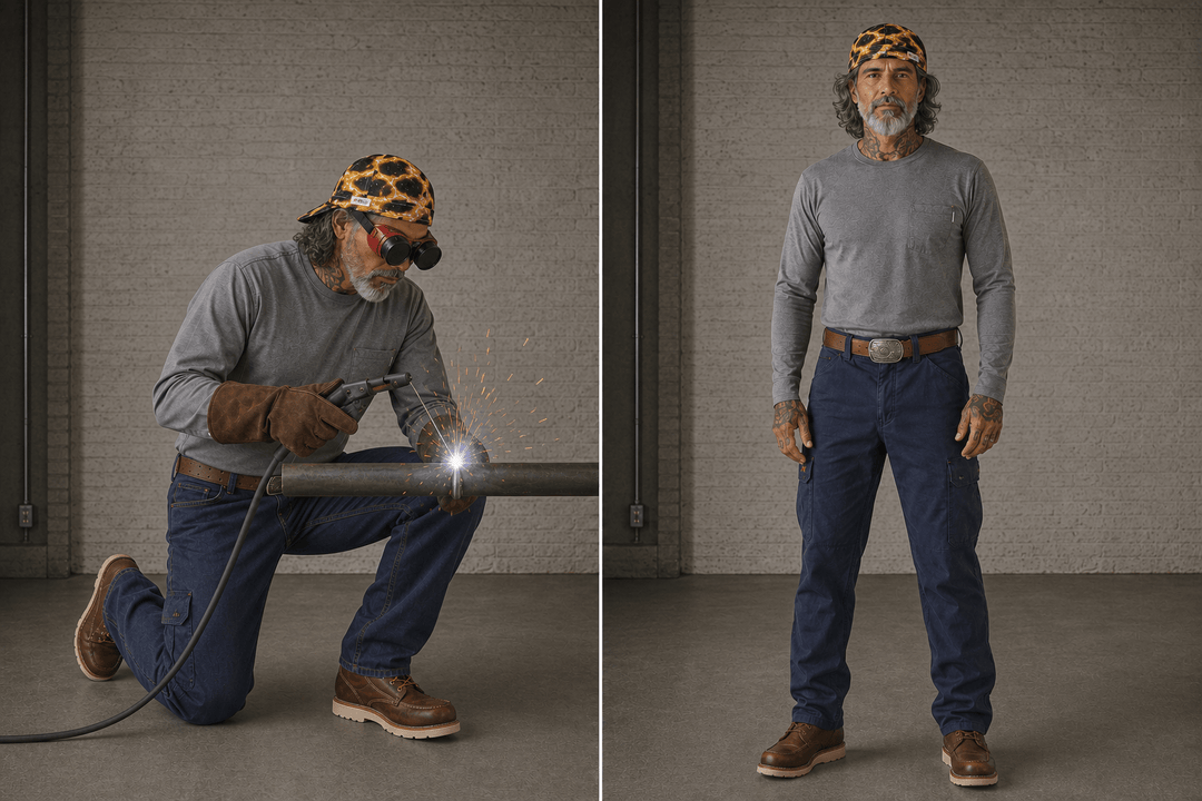 Welding Cap - Yellow Lightning - Rasco FR