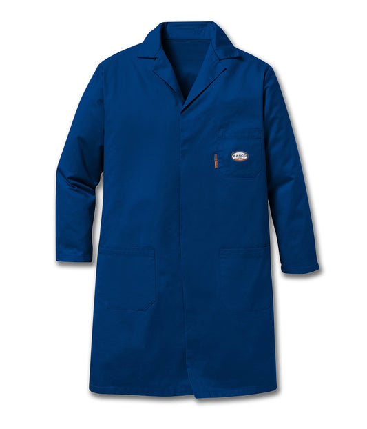 FR 88/12 Lab Coat with Cuff Closure - Navy - Rasco FR