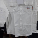 FR 88/12 Men's Uniform Shirt - White (CLOSEOUT) - Rasco FR