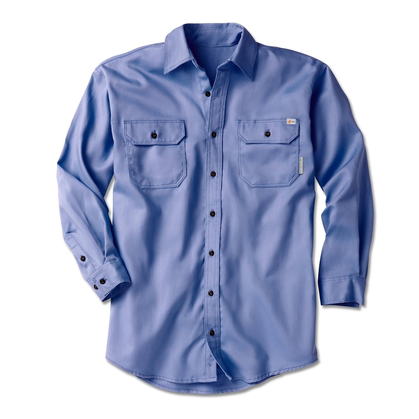 FR 88/12 Uniform Shirt - Work Blue (SALE) - Rasco FR