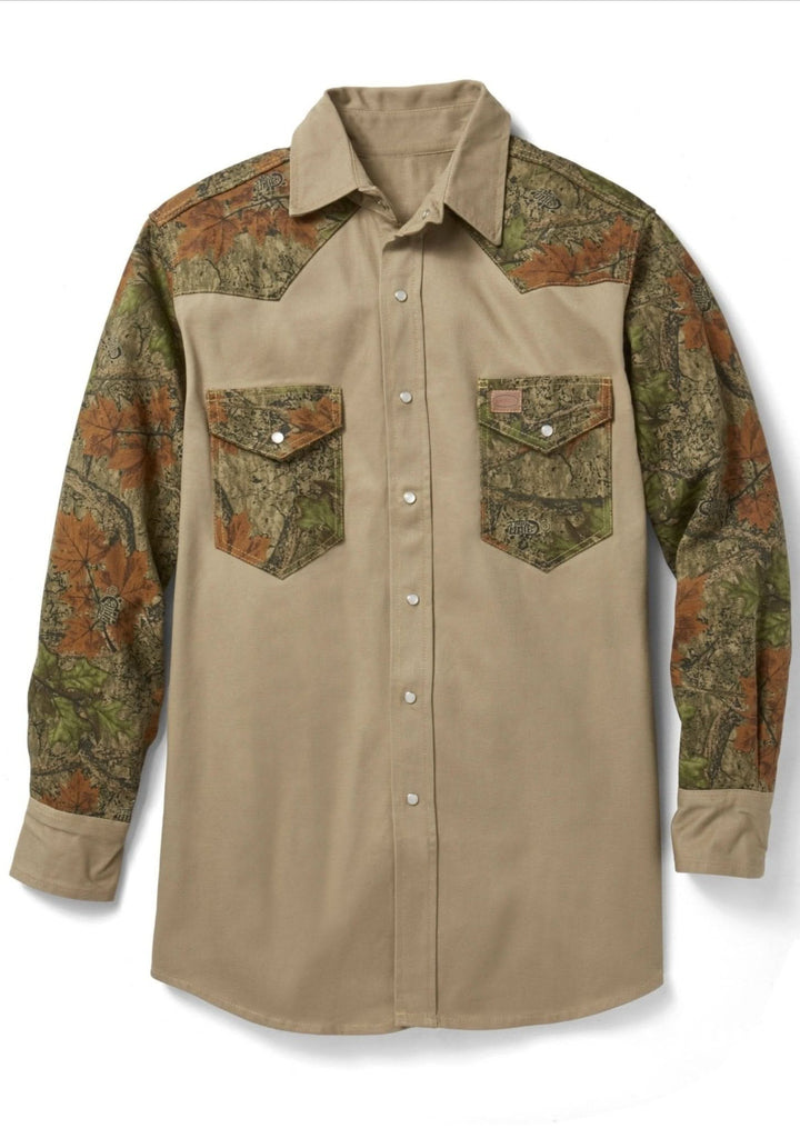 Non FR Two Tone Classic Shirt (7.5 oz) (CLOSEOUT) - Rasco FR